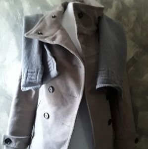 H&M Wool Trench Pea Coat